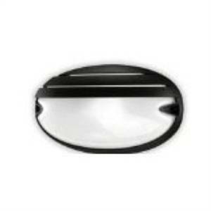 Prisma plafoniera chip grill ovale colore nero 21w 005707