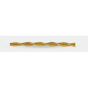 10 metri cavo treccia  34507 - colore oro