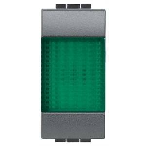 Living international gemma luminosa con diffusore verde l4371v