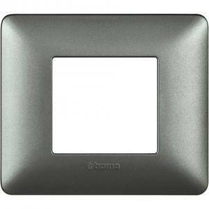 Matix placca 2 posti silver am4802msl