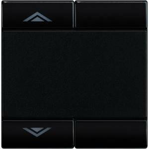 Livinglight copritasto con simbolo su giu' 2 funzioni 2 moduli colore antracite l4911m2ahn