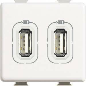 Matix caricatore 2 prese usb 1500ma 5v am5285c2