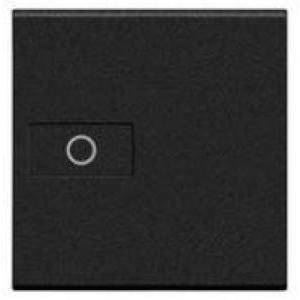 Livinglight copritasto luce 2 moduli antracite l4916m2a