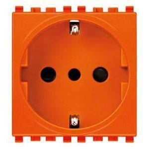Eikonn presa 2p+t 16a p30 arancione 20209.a