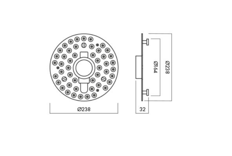 Circolina led Dogi Group IRIS2030 30W 4100K - IR2030XN0A 03