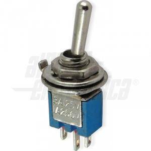 Interruttore deviatore a levetta  subminiatura 1p 1.5a - 310-002