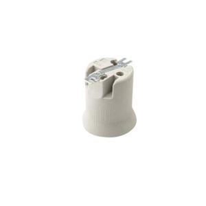 Portalampada in porcellana  attacco e40 52x78 mm - 0135/r