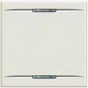 Axolute copritasto 2 funzioni 2 moduli bianco hd4911m2