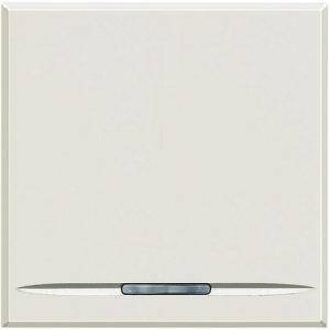 Axolute copritasto 1 funzione 2 moduli bianco hd4915m2