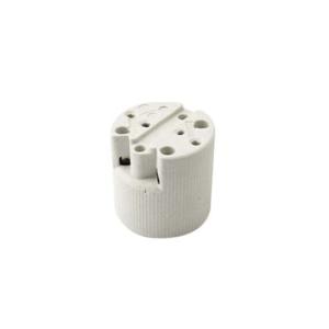 Portalampada in porcellana  attacco e40 68x70 mm - 0135