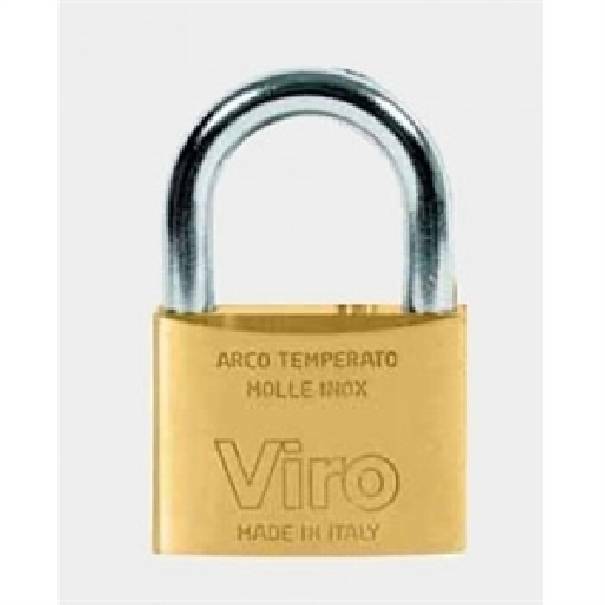 viro viro lucchetto rettangolare 50mm in ottone massiccio 303 - foto 1
