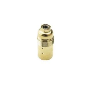 Portalampada  attacco e14 57x16 mm ottone - 1041/f