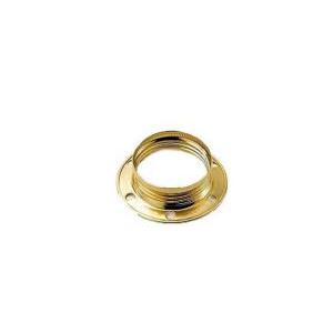 Ghiera in ottone  per portalampada e14-1042