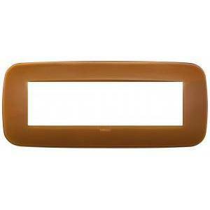Arke' placca round 7m reflex caramel 19687.62