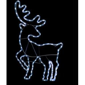 Giocoplast renna con tubo led bianco 83cm ip44 17520436