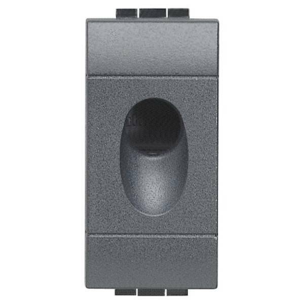 bticino bticino livinglight tasto copriforo con foro da 9mm l4953 - foto 1