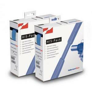 Hellermann tyton termorestringente 2:1 mb 3,2/1 ,6 bu 10 metri blu 300-30326