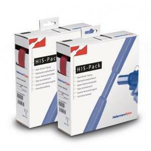 Hellermann tyton termorestringente 2:1 mb 12,7/ 6,4 rd 5mt 300-31272