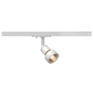 Spot orientabile per binario  italia puri 1xgu10 max 50w bianco - 143391