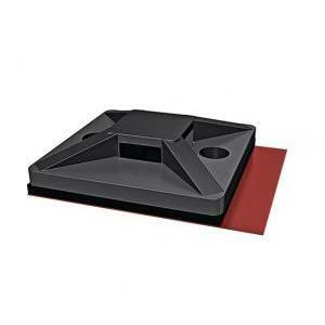 Hellermann tyton 100 basette adesive di fissaggio 28x28 nero mb4apt-a 151-02245