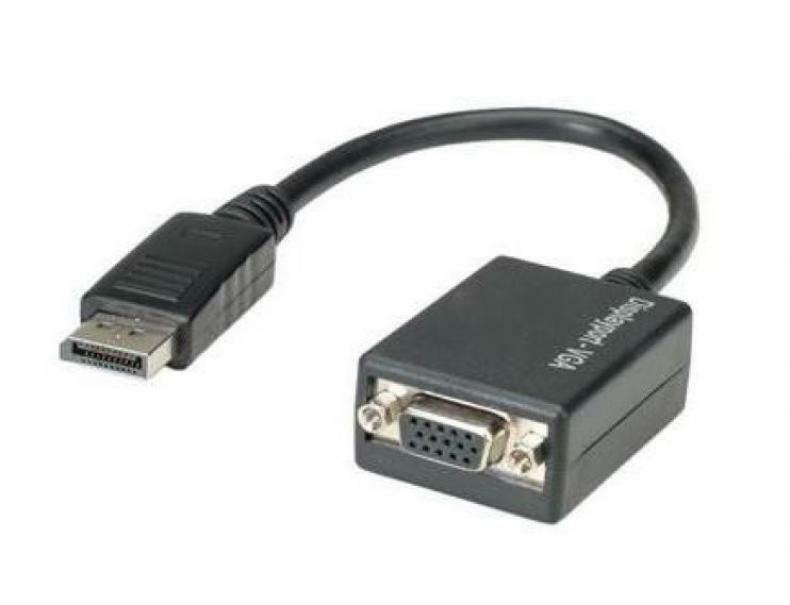 techly adattatore displayport dp m a vga f 307582 - foto 1