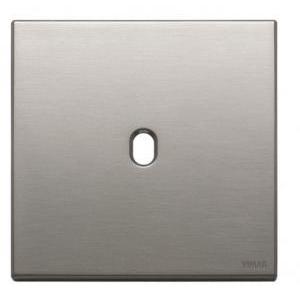 Placca  eikon exé 22672.1.11-2 moduli 1 comando-nichel