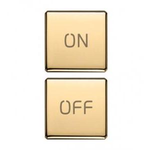 Due tasti  eikon exé 22751.1.82-flat-on off-oro