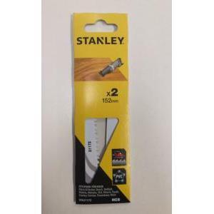 Set 2 lame  per seghetto alternativo (gattuccio) per taglio veloce del legno lunghezza 152 mm - sta21172-xj