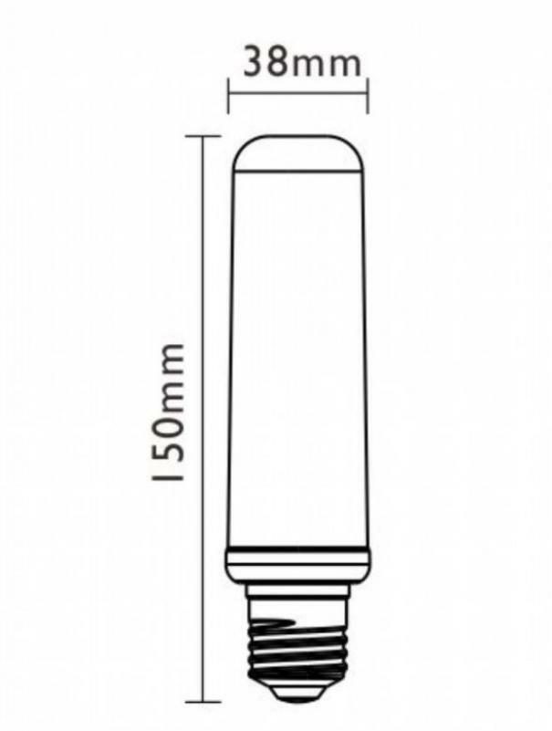 Lampadina PRO-T38LED15 Marino Cristal 15W 2700K E27 - 21586 02