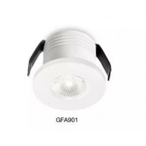G.e.a.luce faretto incasso led tondo bianco opaco 3w 3000k luce calda gfa901c