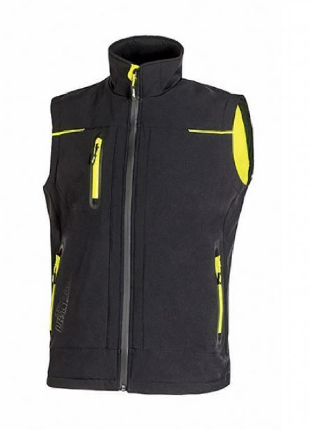 u-power u-power gilet universe colore black carbon taglia 2xl fu188bc/2xl - foto 1