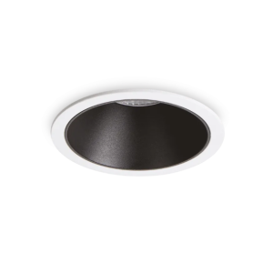 Faretto incasso led bianco/nero 11w 3000k  - 192277