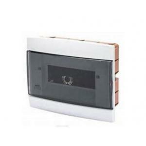 Centralino 8 moduli da incasso coperchio bianco 240x195x80 fm40208tb