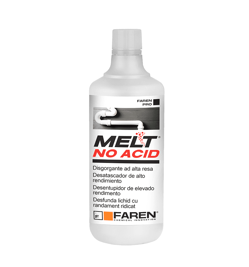disgorgante scarichi melt no acid faren pro flacone disgorgante scarichi melt no acid faren pro flacone