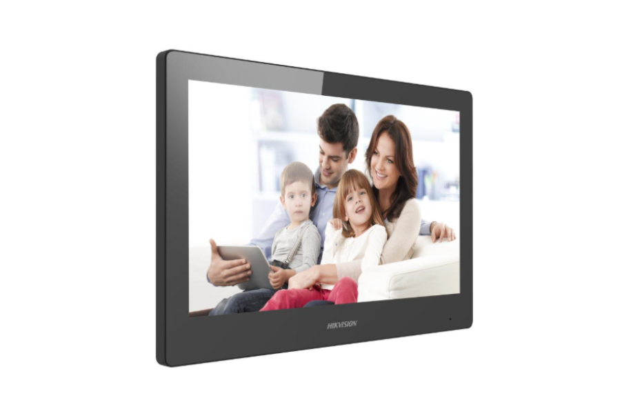 monitor interno ip hikvision ds kh8520 wte1 touch 10 1 pollici