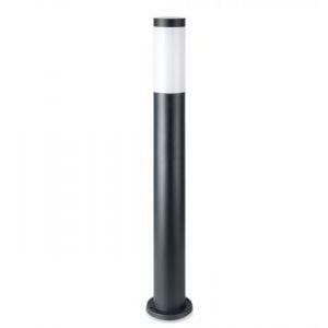 Paletto da giardino ip44 altezza 80 e27 colore nero vt-838 8961