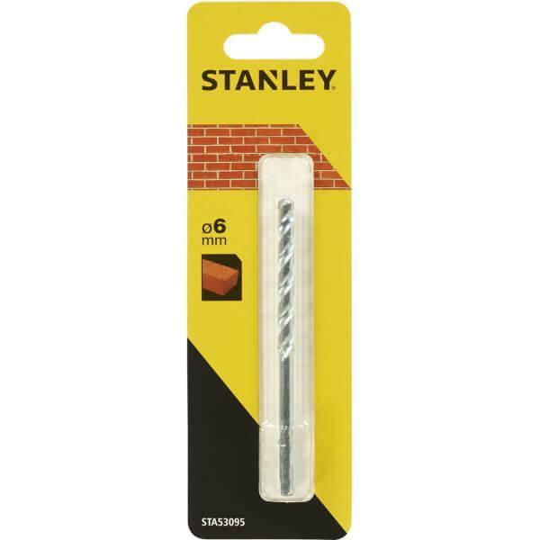 Punta per Muratura Stanley con Rivestimento Zincato 6 mm - STA53095-QZ 01