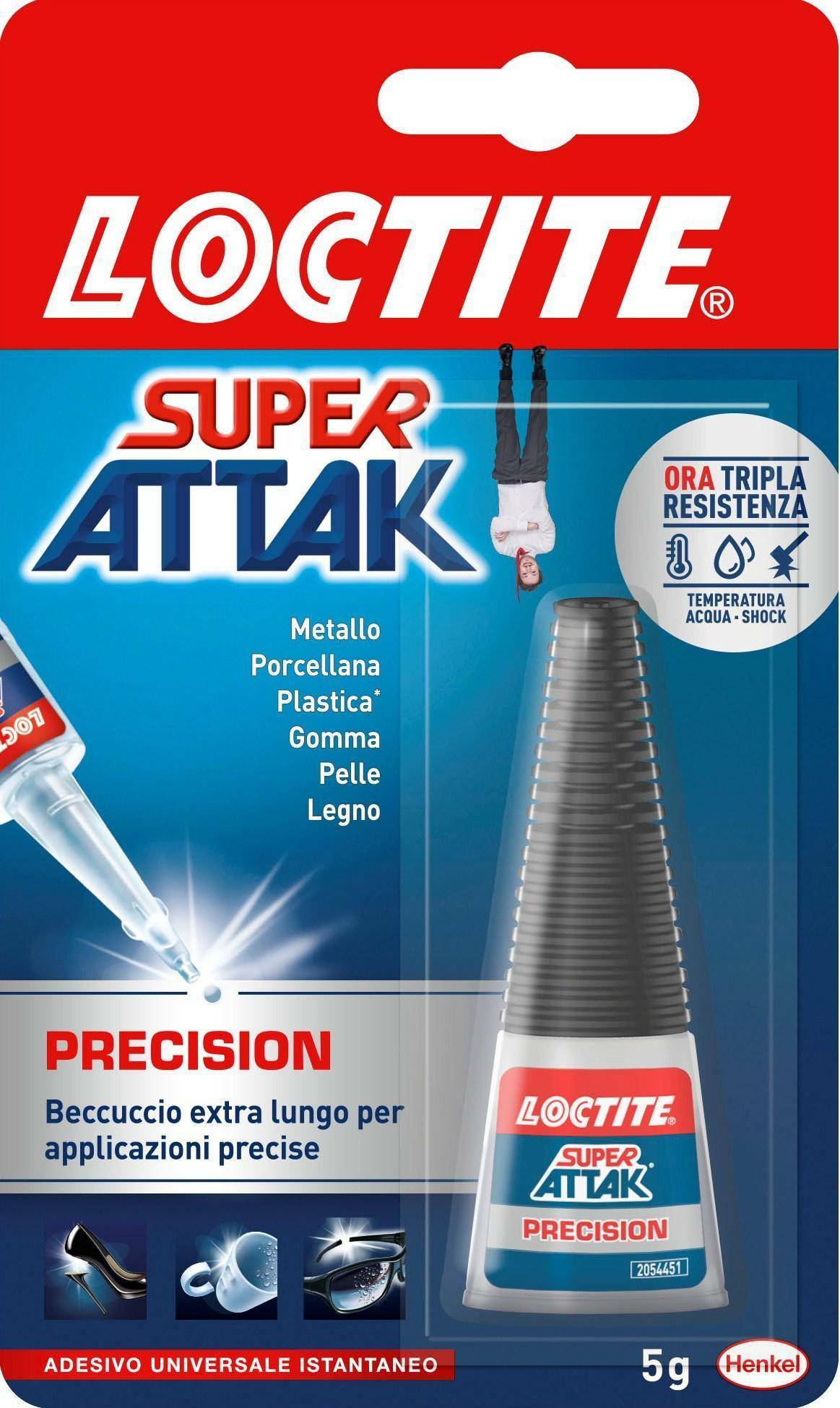 attak adesivo super attak istantaneo gr.5 loctite henkel w060262055 - foto 1