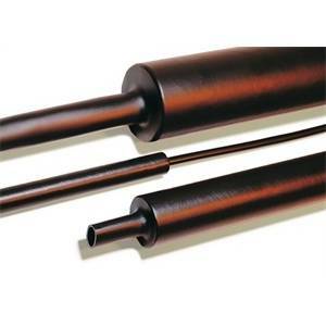 Hellermann tyton termorestringente adesivo 30/8 nero 323-50300