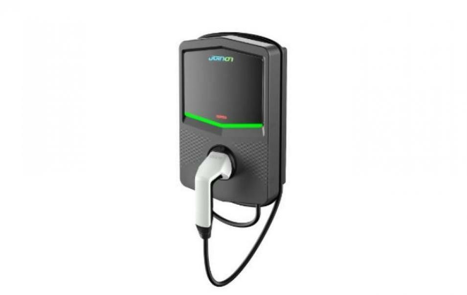 gewiss gewiss wallbox icon stazione di ricarica da parete autostart dlm + bluetooth tipo 2 con cavo 7,4 kw ip55 gwj3112a - foto 1
