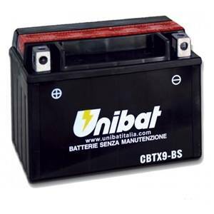 Batteria per moto 120 cca cbtx9-bs