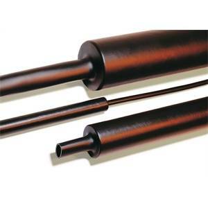 Hellermann tyton termorestringente adesivo 95/30 nero 323-50950