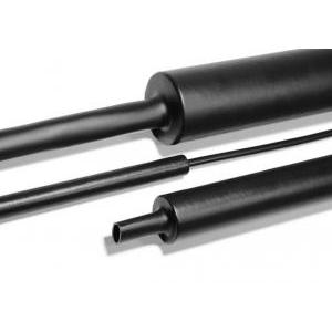 Hellermann tyton guaina termorestringente fino a 4:1 nero 323-50190