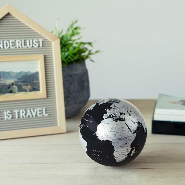 balvi gifts s.l. balvi gifts s.l. mappamondo magic 360° rotatorio colore nero 26803 - foto 1