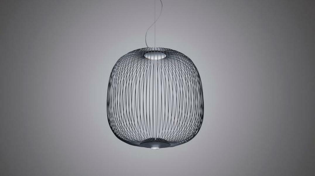 foscarini foscarini sospensione spokes 2 led grafite fn2640072r1_22 - foto 2