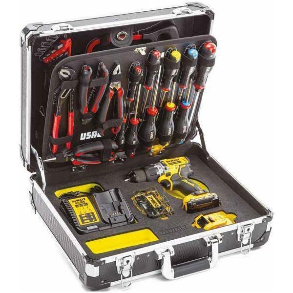 dewalt dewalt valigetta porta-attrezzi 74 utensili u00021706w - foto 1