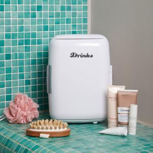 Mini frigorifero portatile balvi drinks bianco - 27297