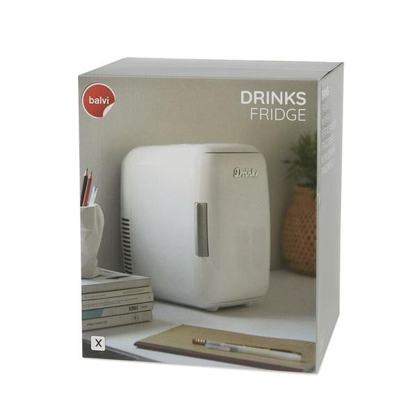 Mini Frigorifero Portatile Balvi Drinks Bianco - 27297 03