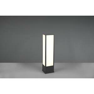 Fuerte palo led da esterno rettangolare antracite 15w 3000k 526260142