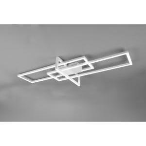 Salinas plafoniera led triplo rettangolo bianca con regolazione intensita' 34w 4000k 620310331